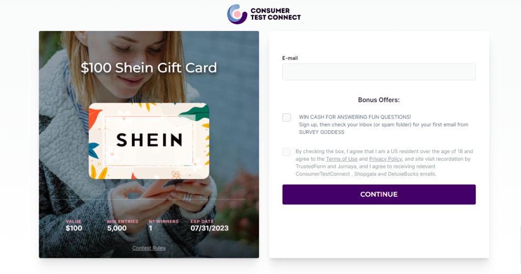 how to get 750 shein gift card